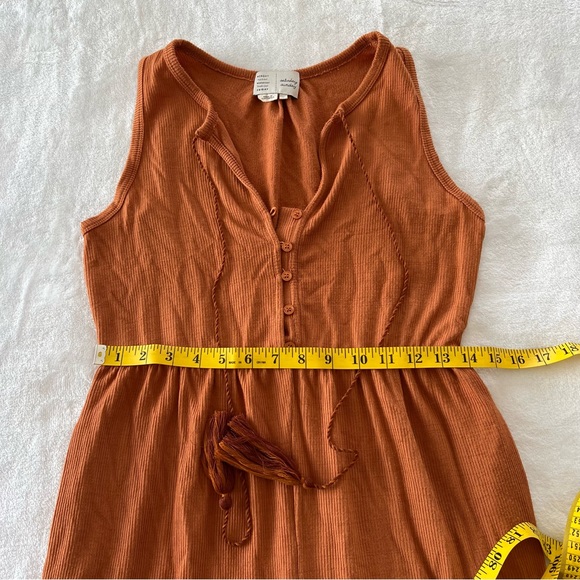 Anthropologie Saturday Sunday Marina Tiered Wide Leg Jumpsuit - Picture 9 of 10